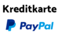 Kreditkarte via PayPal