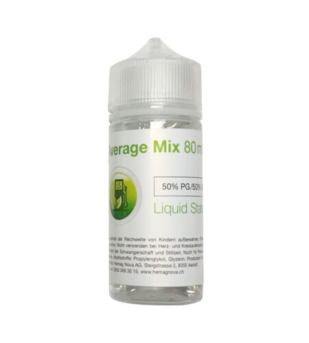 Base Average Mix 50PG/50VG - Liquid Station